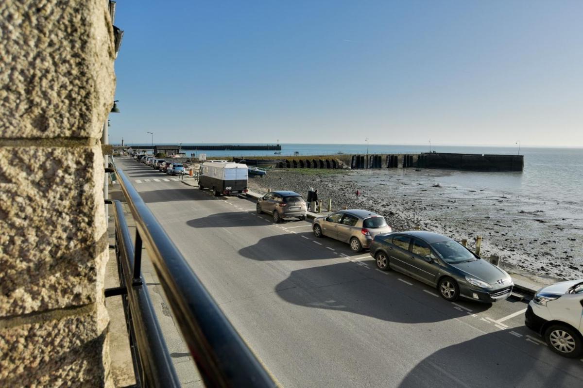 L Ostra 1, Appartement Haut Standing Front De Mer A Cancale Sur Le Port De La Houle Екстер'єр фото